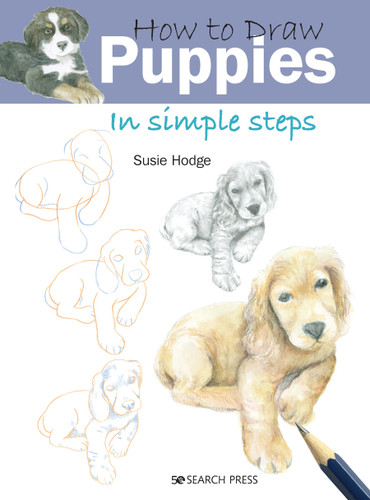 How to Draw Puppies in Simple Steps (How to Draw) book cover by Susie Hodge