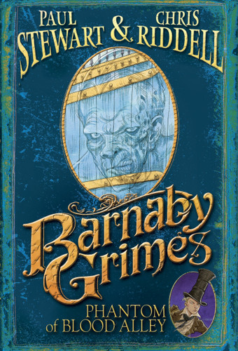 Barnaby Grimes: Phantom of Blood Alley (Barnaby Grimes) book cover by Paul Stewart, Chris Riddell