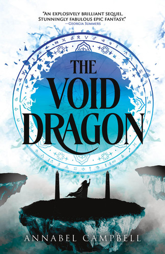 The Void Dragon (The Shattered Lands #2) book cover by Annabel Campbell