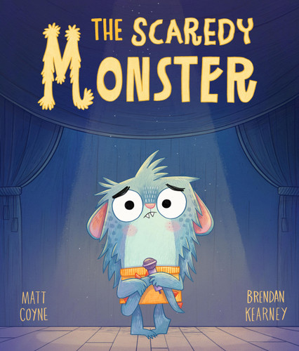 The Scaredy Monster book cover by Matt Coyne