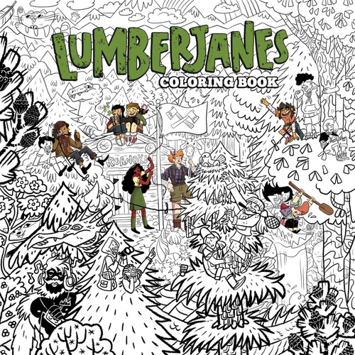 Lumberjanes Coloring Book (Lumberjanes) book cover by 