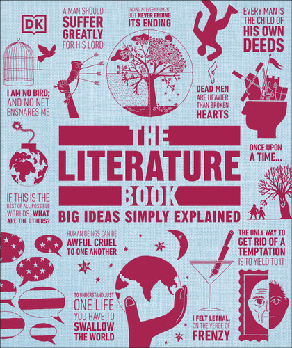 The Literature Book: Big Ideas Simply Explained (DK Big Ideas) book cover by DK