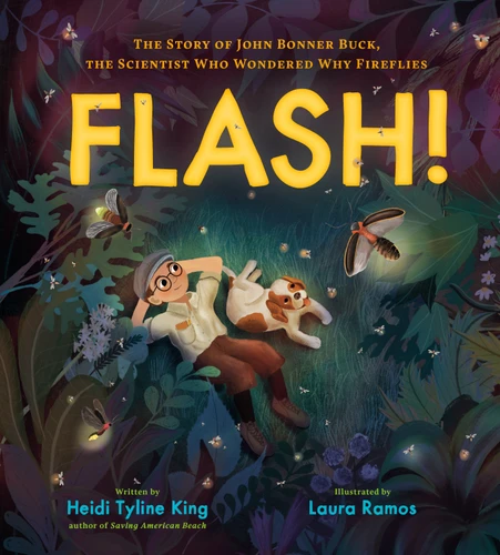 Flash!: The Story of John Bonner Buck, the Scientist Who Wondered Why Fireflies book cover by Heidi Tyline King
