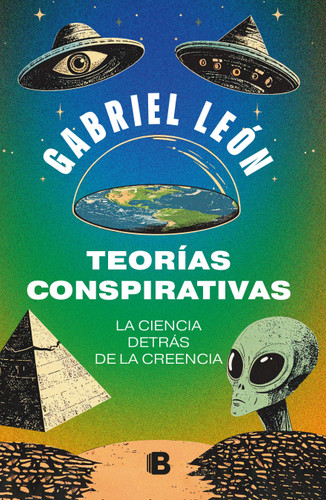 Teorías conspirativas / Conspiracy Theories book cover by Gabriel León
