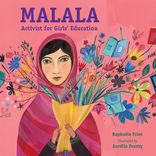 Malala: Activist for Girls' Education book cover by Raphaële Frier