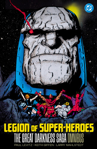 Legion of Super-Heroes: The Great Darkness Saga Omnibus book cover by Paul Levitz