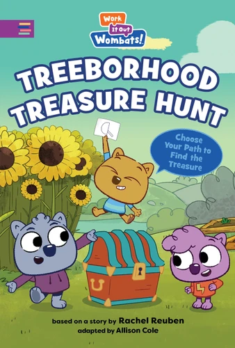 Work It Out Wombats: Treeborhood Treasure Hunt: Choose Your Path to Find the Treasure 2 (Work It Out Wombats! Solve It Your Way) book cover by Candlewick Press