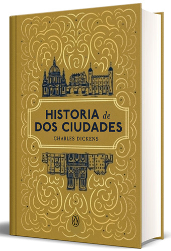 Historia de dos ciudades / A Tale of Two Cities book cover by Charles Dickens