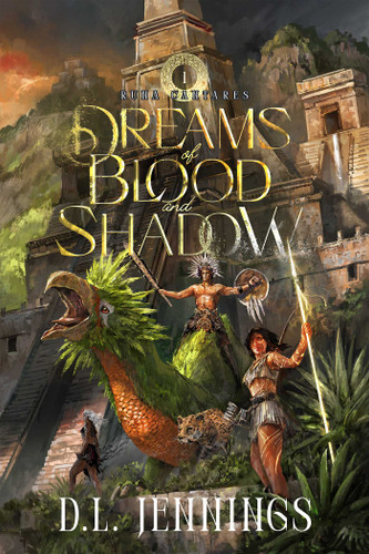 Dreams of Blood and Shadow (The Runa Cantares) book cover by D.L. Jennings