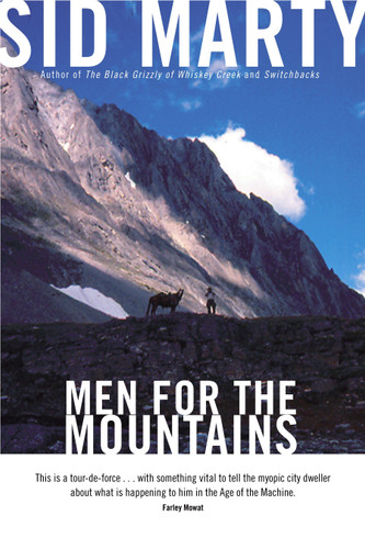 Men for the Mountains book cover by Sid Marty