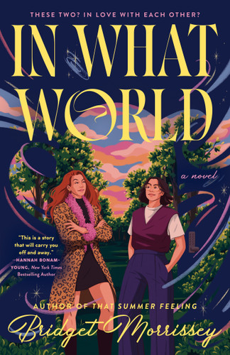 In What World book cover by Bridget Morrissey