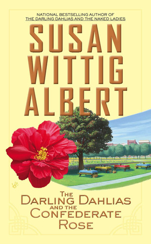 The Darling Dahlias and the Confederate Rose (Darling Dahlias) book cover by Susan Wittig Albert