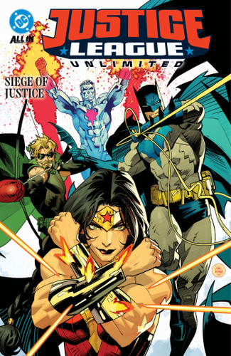 Justice League Unlimited Vol. 5: Siege of Justice book cover by Mark Waid