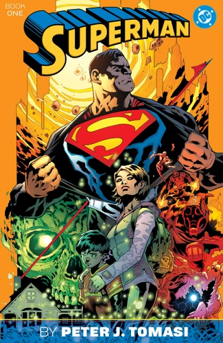 Superman by Peter J. Tomasi and Patrick Gleason Book One book cover by Peter Tomasi