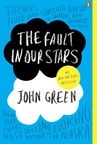 The Fault in Our Stars book cover by John Green