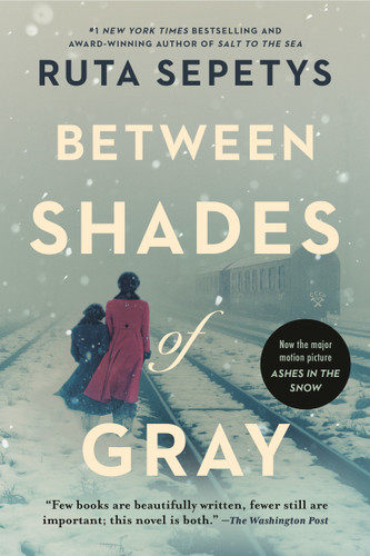 Between Shades of Gray book cover by Ruta Sepetys