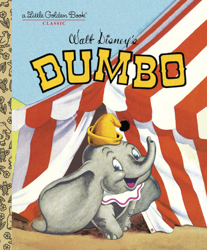 Dumbo (Disney Classic) (Little Golden Book) book cover by RH Disney