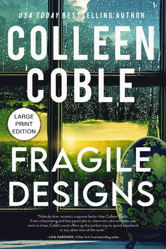 Fragile Designs: (HarperCollins Large Print Collection) book cover by Colleen Coble