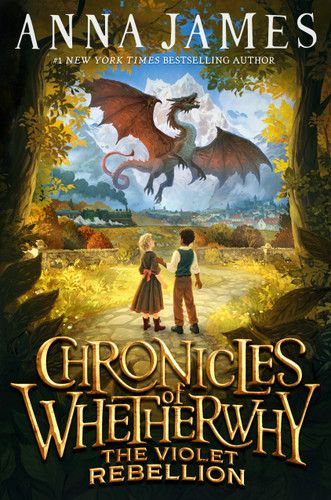 Chronicles of Whetherwhy: The Violet Rebellion (Chronicles of Whetherwhy) book cover by Anna James