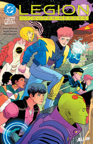 Legion of Super-Heroes Vol. 1 book cover by Joshua Williamson