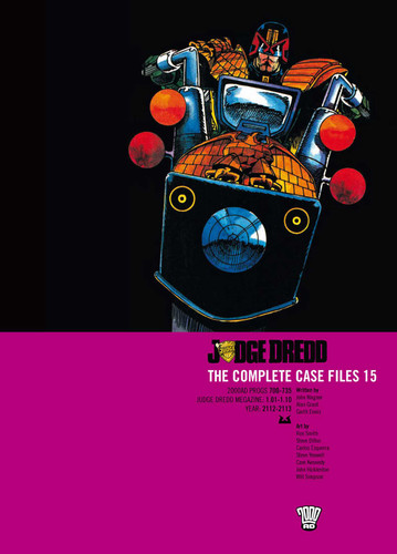 Judge Dredd: The Complete Case Files 15 (Judge Dredd: The Complete Case Files) book cover by John Wagner, Garth Ennis