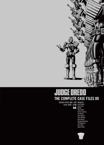 Judge Dredd: The Complete Case Files 09 (Judge Dredd: The Complete Case Files) book cover by John Wagner, Alan Grant