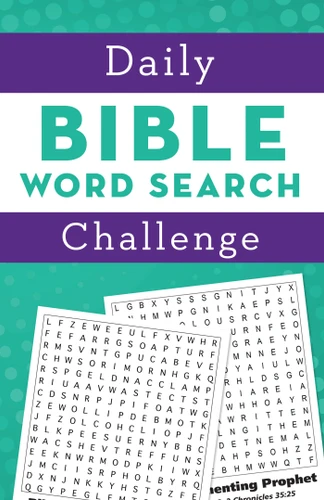 Daily Bible Word Search Challenge book cover by Compiled by Barbour Staff