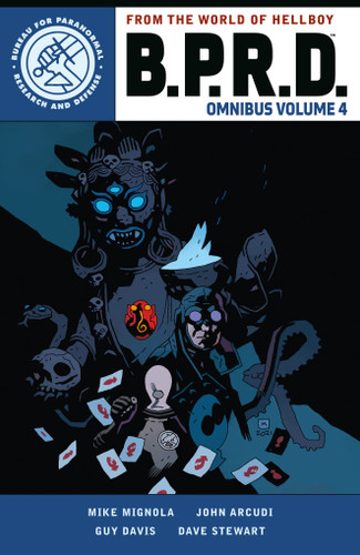B.P.R.D. Omnibus Volume 4 book cover by Mike Mignola, John Arcudi