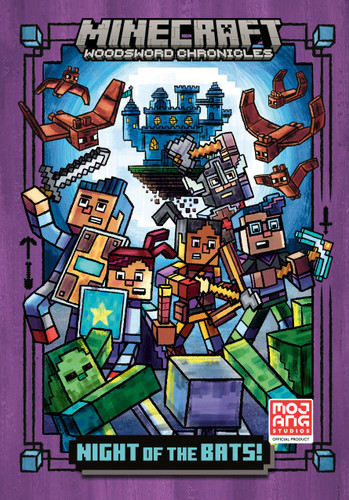 Night of the Bats! (Minecraft Woodsword Chronicles #2) (Minecraft Woodsword Chronicles) book cover by Nick  Eliopulos