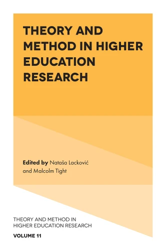 Theory and Method in Higher Education Research (Theory and Method in Higher Education Research #11) book cover by 