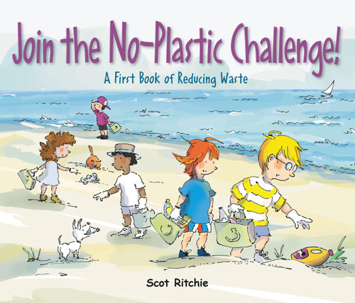 Join the No-Plastic Challenge!: A First Book of Reducing Waste (Exploring Our Community #7) book cover by Scot Ritchie