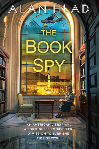 The Book Spy: A WW2 Novel of Librarian Spies book cover by Alan Hlad