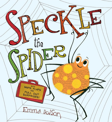 Speckle the Spider book cover by Emma Dodson