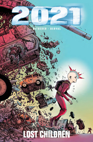 2021 Lost Children book cover by Stéphane Betbeder