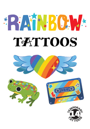 Rainbow Tattoos (Dover Little Activity Books: Nature) book cover by Amber Maine