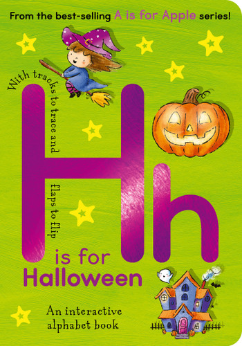 H is for Halloween: An Interactive Alphabet Book (Trace and Flip Alphabet) book cover by Aimee Knight