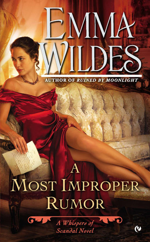 A Most Improper Rumor: A Whispers of Scandal Novel (A Whispers of Scandal Novel) book cover by Emma Wildes