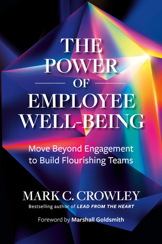 The Power of Employee Well-Being: Move Beyond Engagement to Build Flourishing Teams book cover by Mark C. Crowley