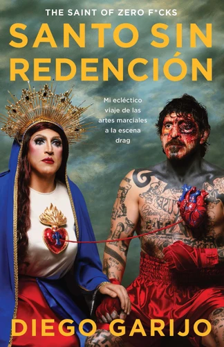 Santo sin redención / The Saint of Zero F*cks book cover by Diego Garijo