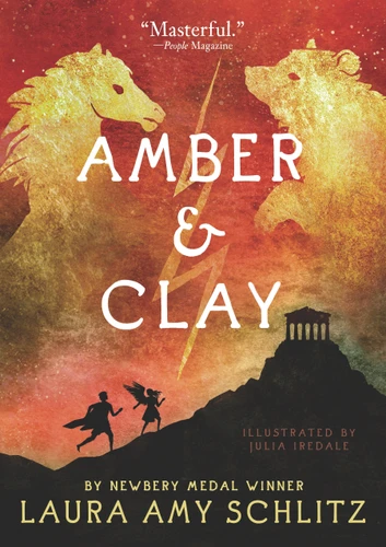 Amber and Clay book cover by Laura Amy Schlitz