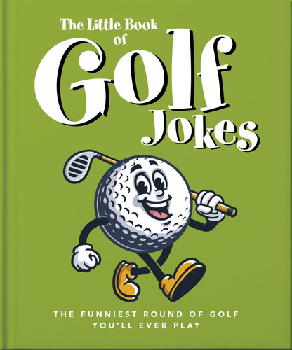 The Little Book of Golf Jokes book cover by OH