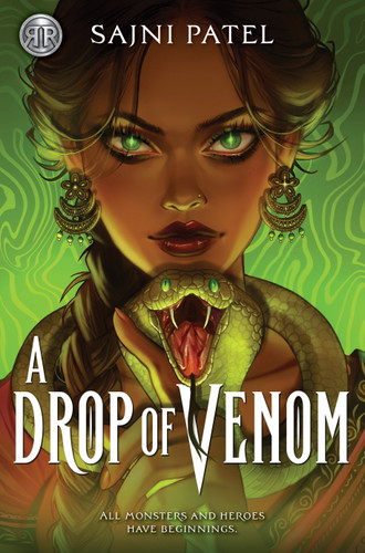 Rick Riordan Presents: A Drop of Venom book cover by Sajni Patel