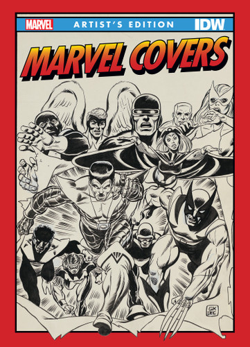 Marvel Covers Artist’s Edition (Artist Edition) book cover by VARIOUS, VARIOUS