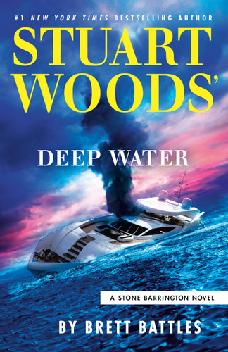 Stuart Woods' Deep Water (A Stone Barrington Novel) book cover by Brett Battles