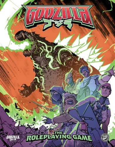 Godzilla: The Roleplaying Game book cover by Various