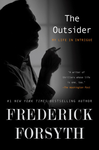 The Outsider: My Life in Intrigue book cover by Frederick Forsyth