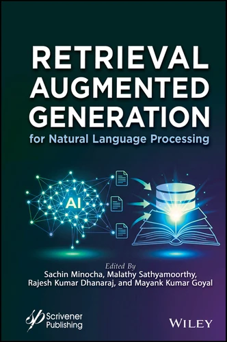 Retrieval Augmented Generation for Natural Language Processing book cover by 