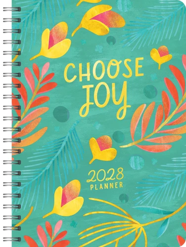 2028 Planner Choose Joy book cover by Compiled by Barbour Staff