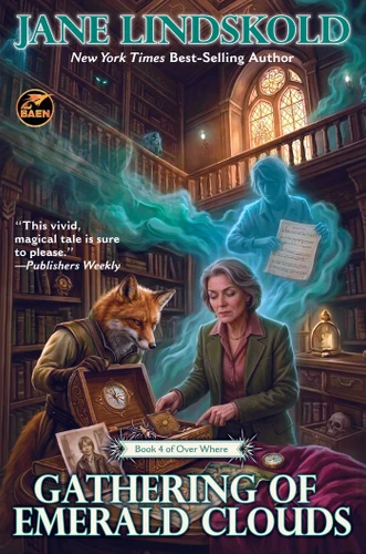Gathering of Emerald Clouds (Over Where) book cover by Jane Lindskold