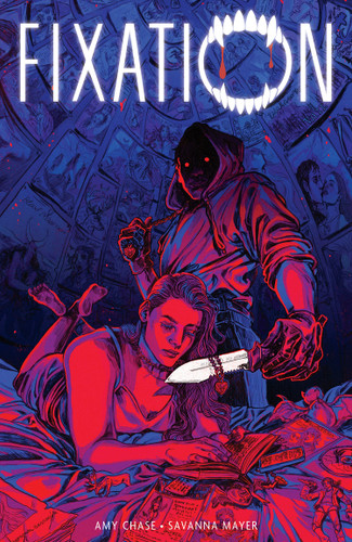 Fixation book cover by Amy Chase